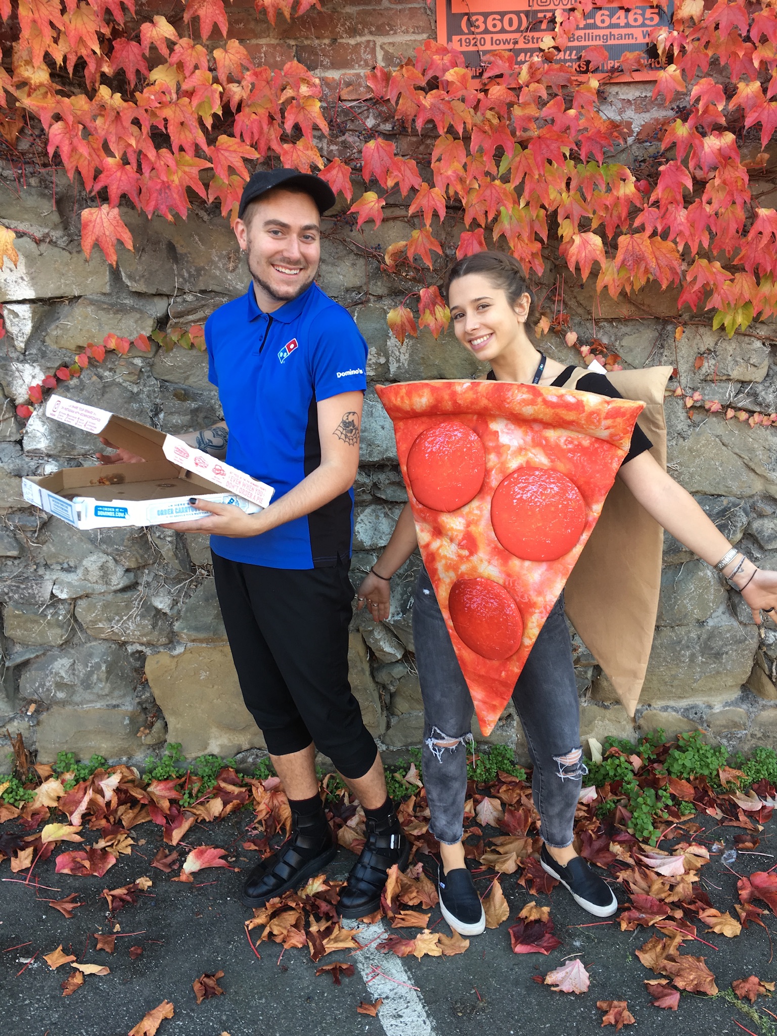 Buffalo Exchange, Bellingham, Halloween, Pizza costume
