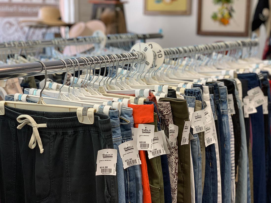 Secondhand Shopping Tips Shop a Range of Sizes