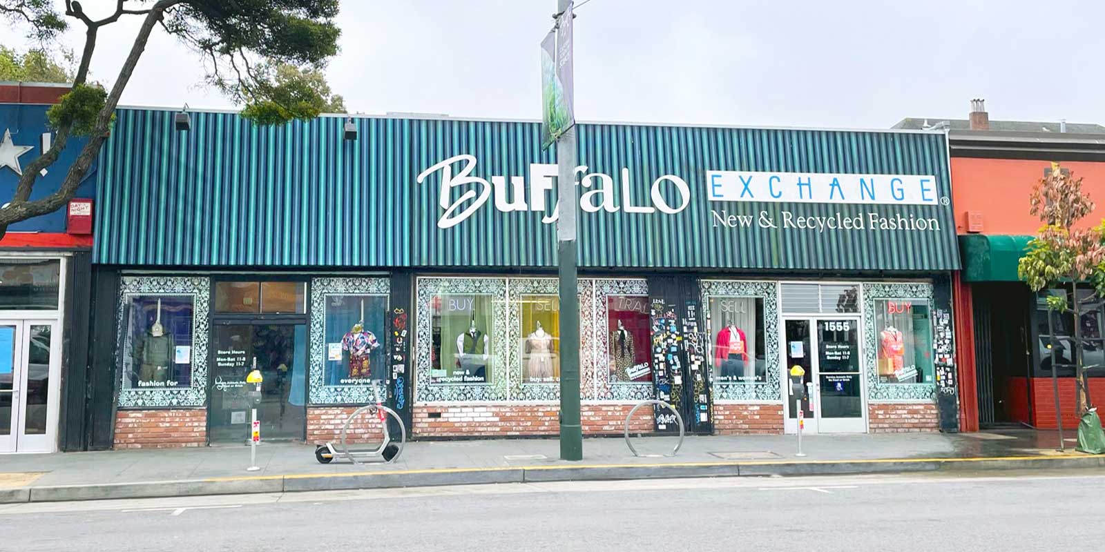 Exterior of Buffalo Exchange San Francisco, Haigh St