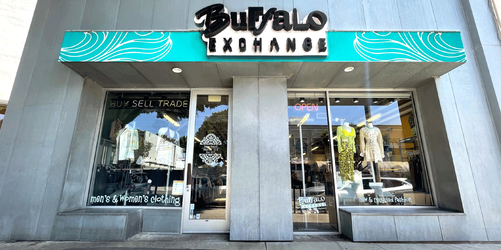 Exterior of Buffalo Exchange Los Angeles, Santa Monica