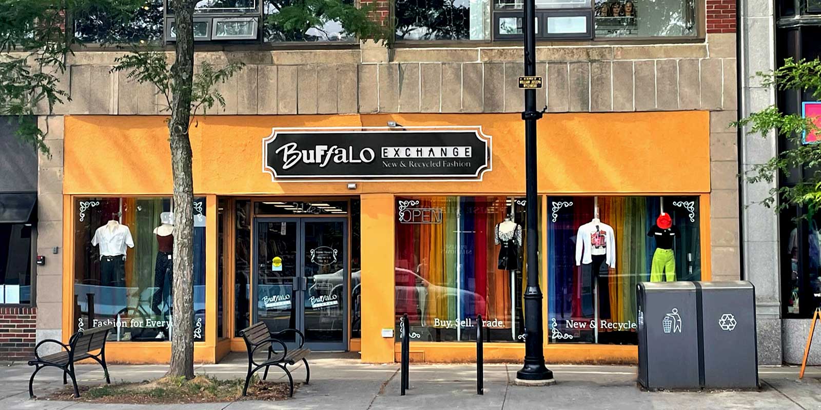 Exterior of Buffalo Exchange Boston Brookline