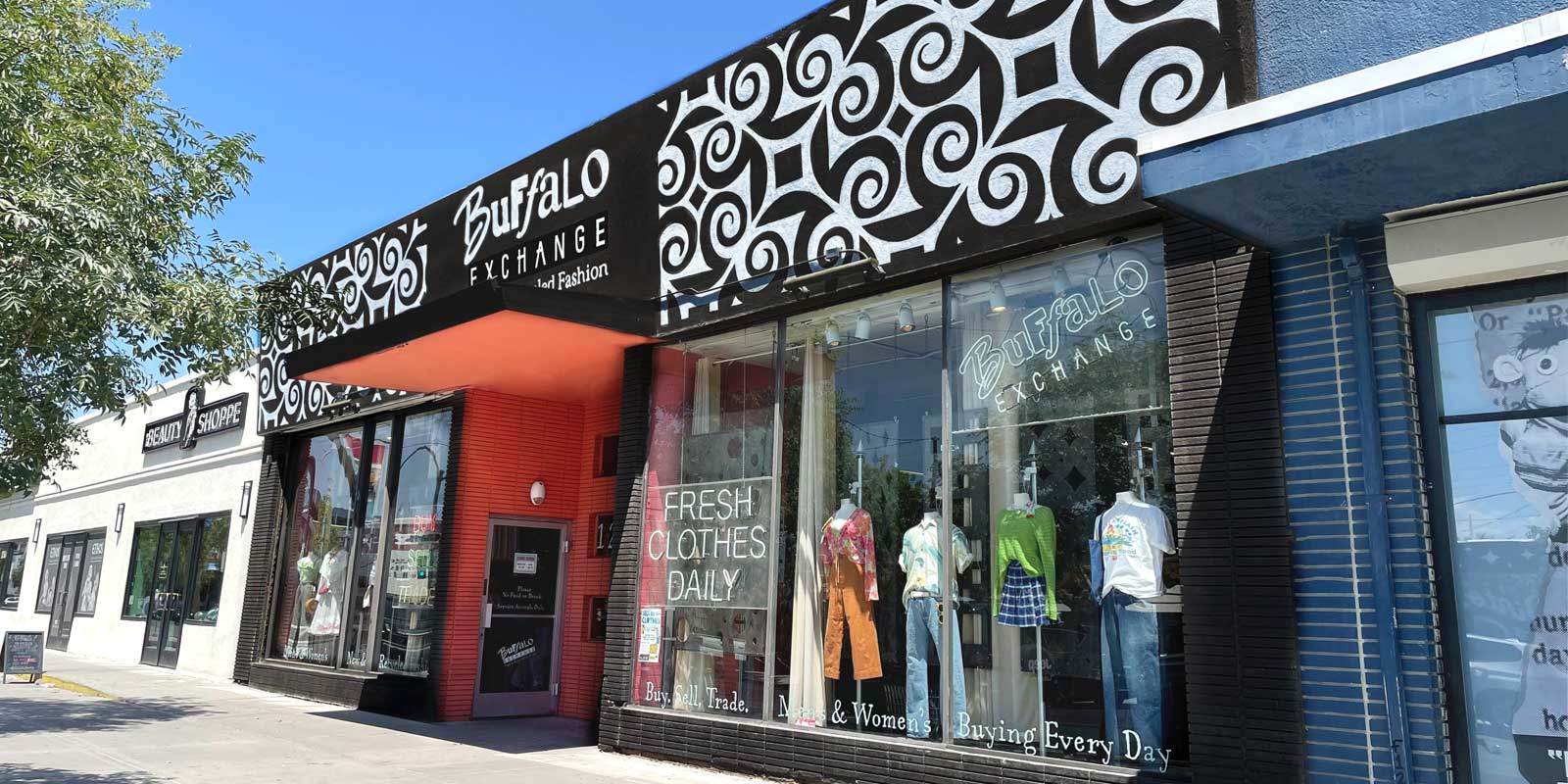 Exterior of Buffalo Exchange Las Vegas