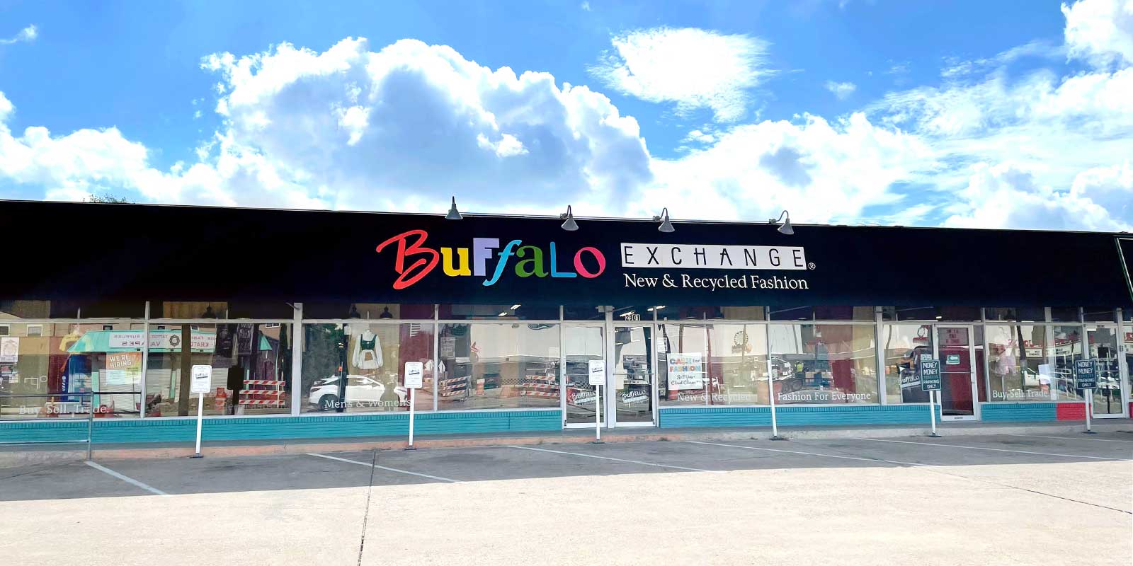 Exterior of Buffalo Exchange Houston