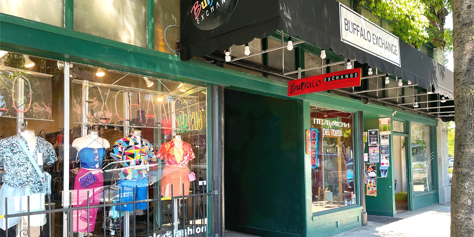 Exterior of Buffalo Exchange Bellingham