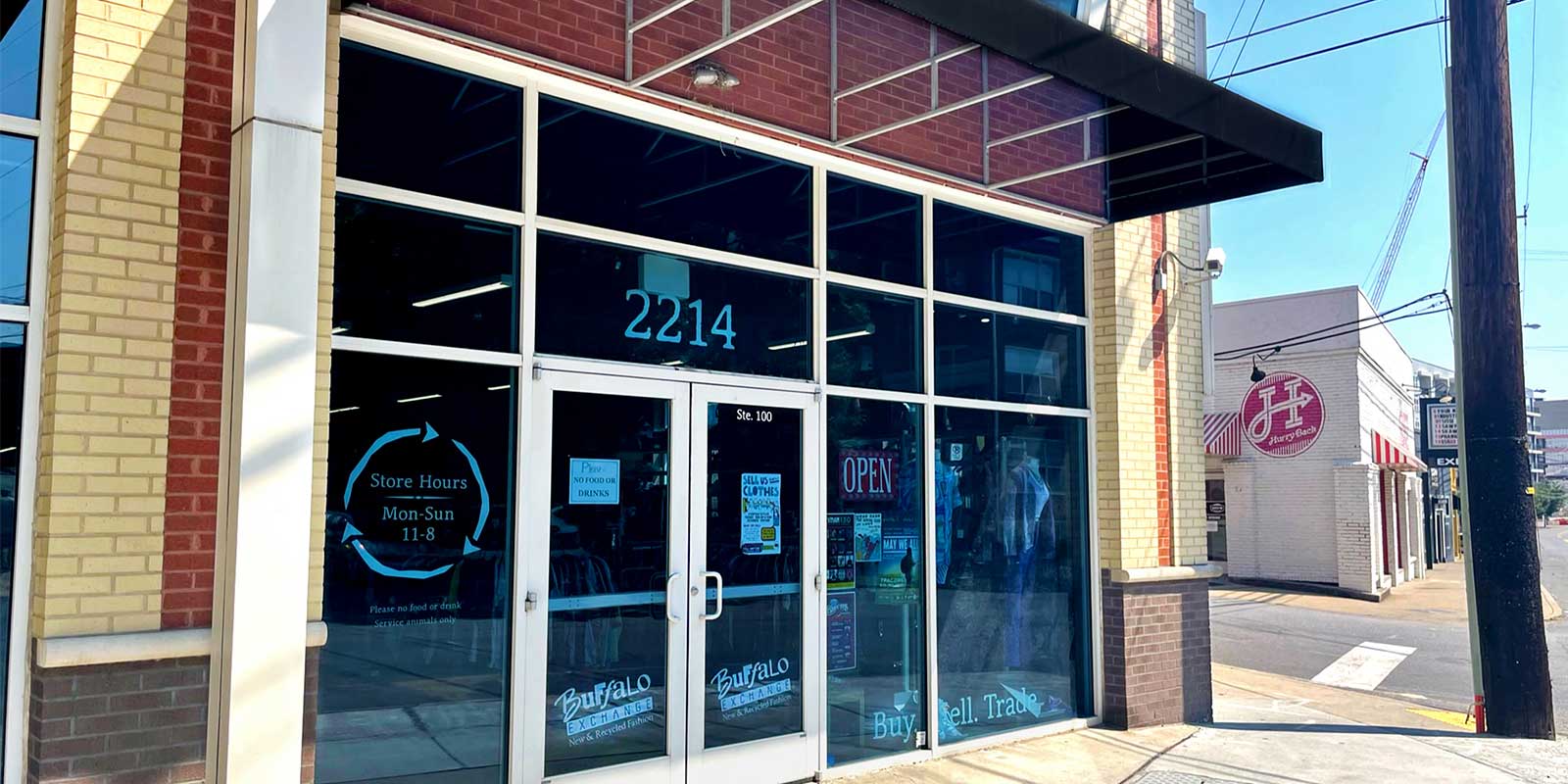 Exterior of Buffalo Exchange Nashville