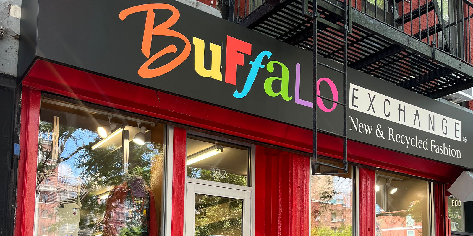 Buffalo Exchange Manhattan East Village Storefront