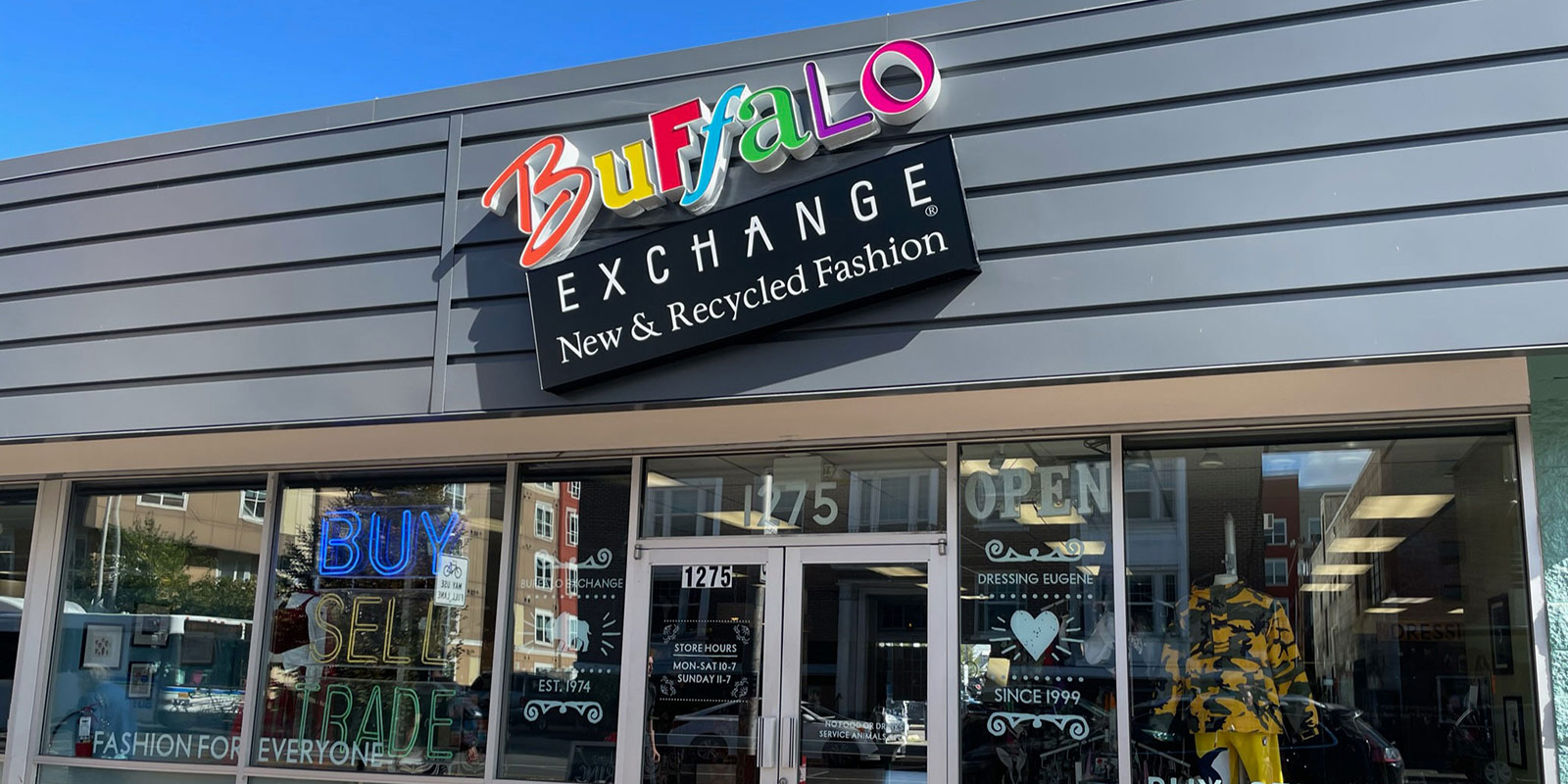 Buffalo Exchange Eugene Midtown Storefront