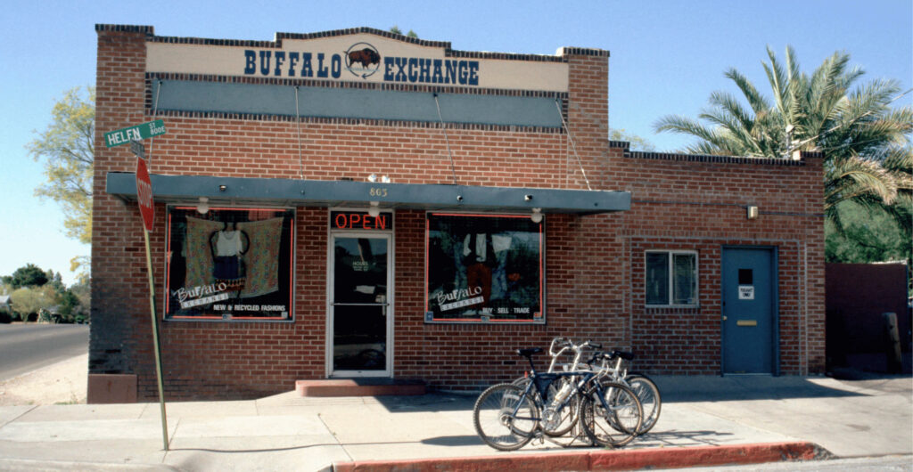 The original Buffalo Exchange location in Tucson from 1981