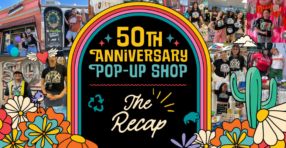 50 Years of Fashion: Buffalo Exchange 50th Anniversary Pop Up Shop Recap!