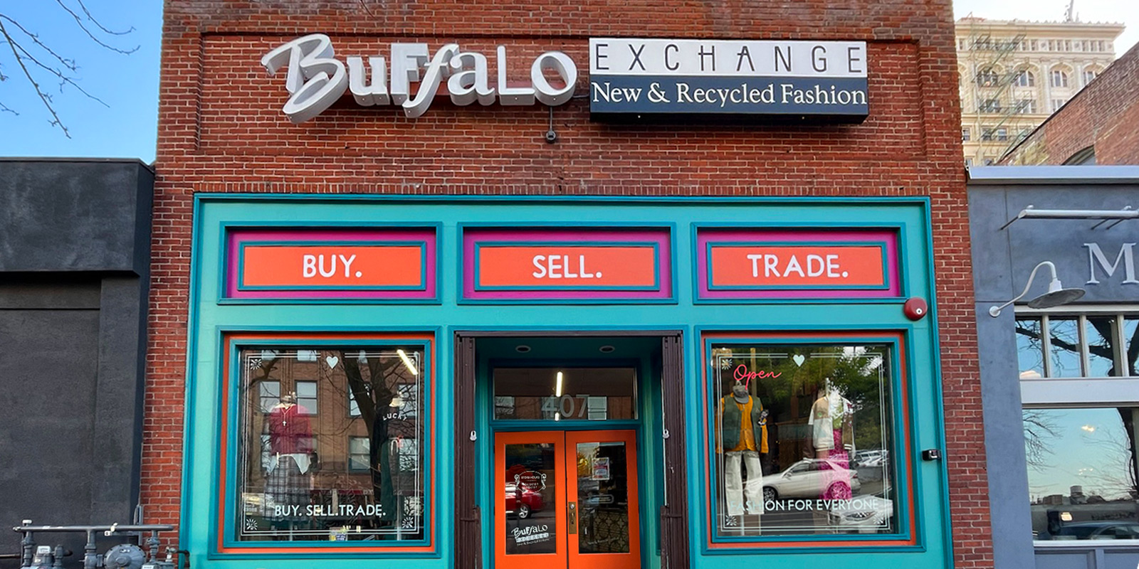Exterior of Buffalo Exchange Spokane