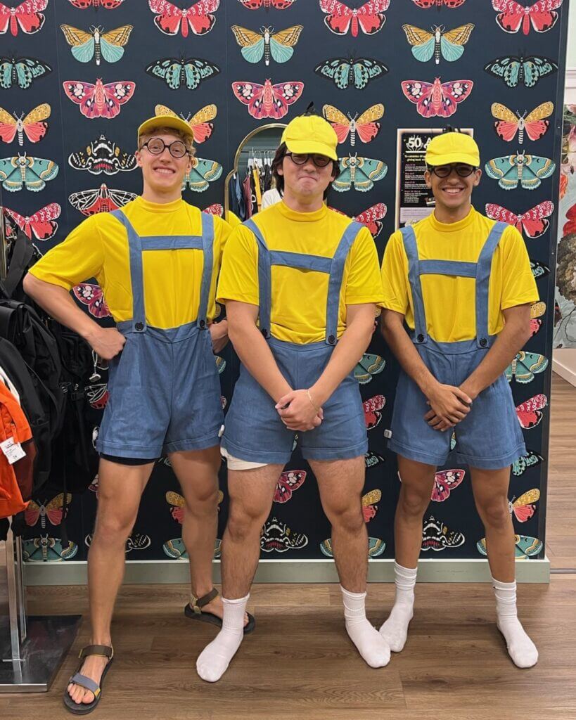 WA6 employees dressed as minions