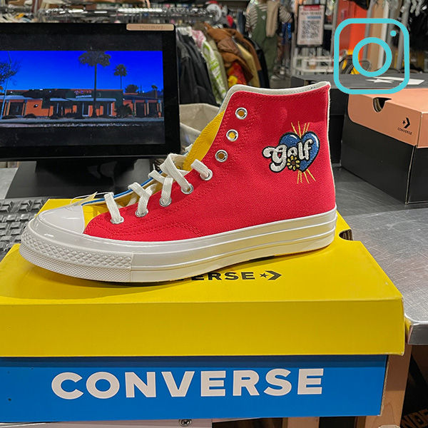 Red Golf x Converse Shoe