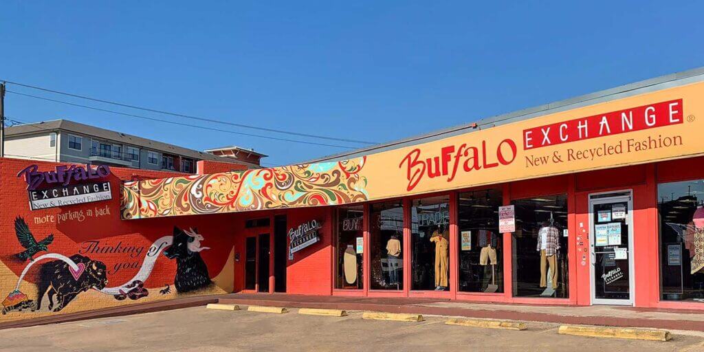 Exterior of Buffalo Exchange Austin