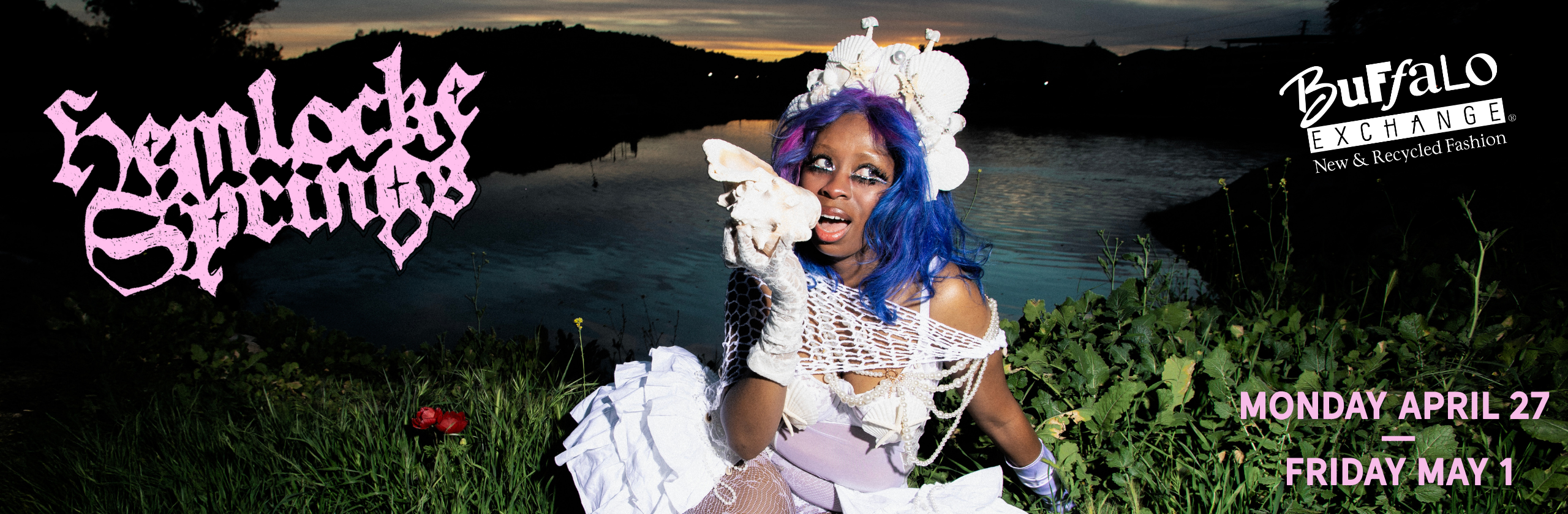 hemlocke springs buffalo exchange new & recycled fashion monday april 27 - friday may 1